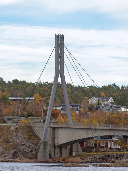 Hvaler Bridge Pillar — Stock Photo, Image