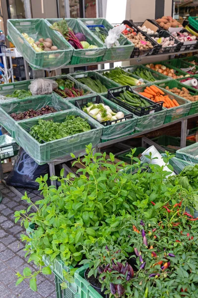 Herbes Marché aux piments — Photo