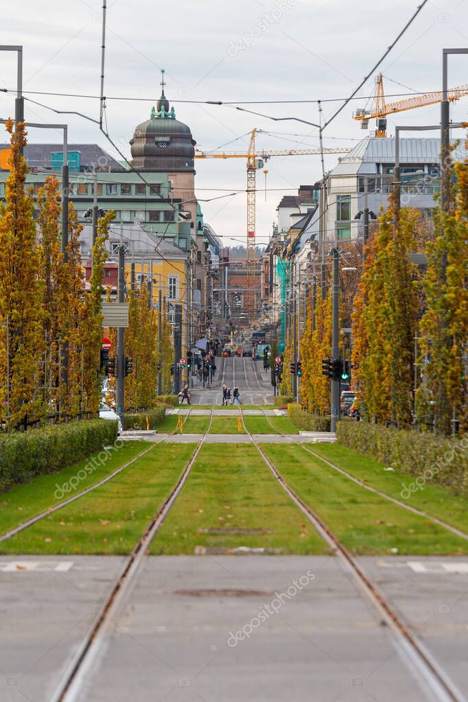 Tram Rails Oslo