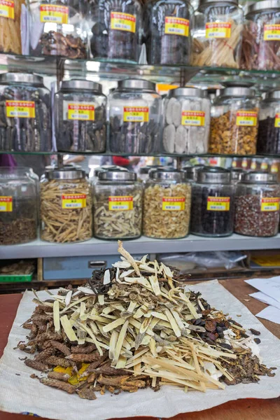 Čínský čaj medicíny — Stock fotografie
