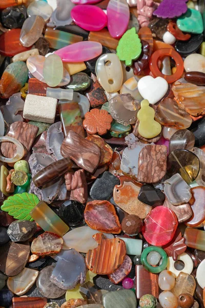 Plastic Bijoux Stones — стокове фото