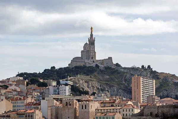 Bazilika Marseille Francie — Stock fotografie