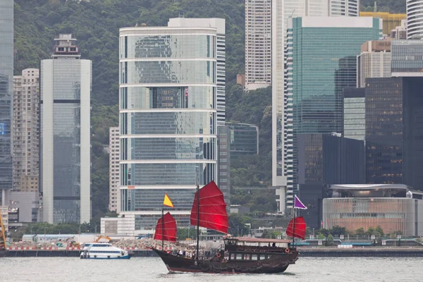 ジャンクボート｜香港 — ストック写真