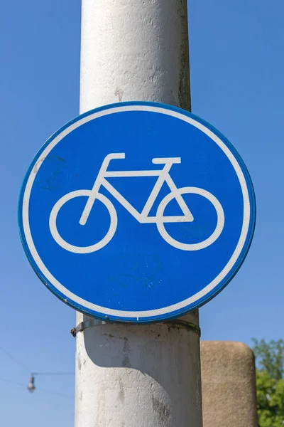 Panneau de vélos — Photo