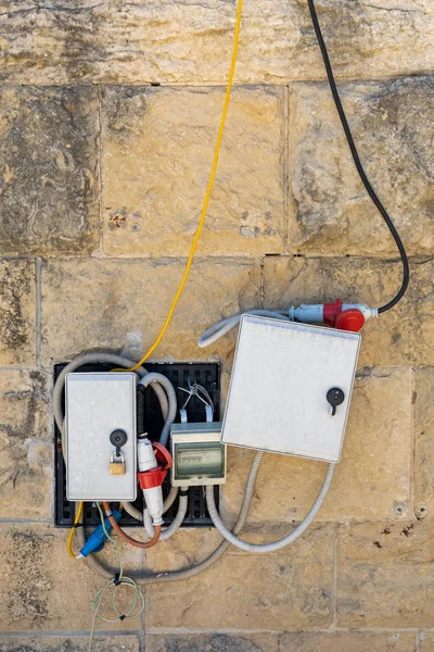 Caja de energía eléctrica — Foto de Stock