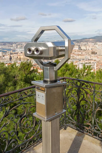Tower Viewer Binoculars Pole