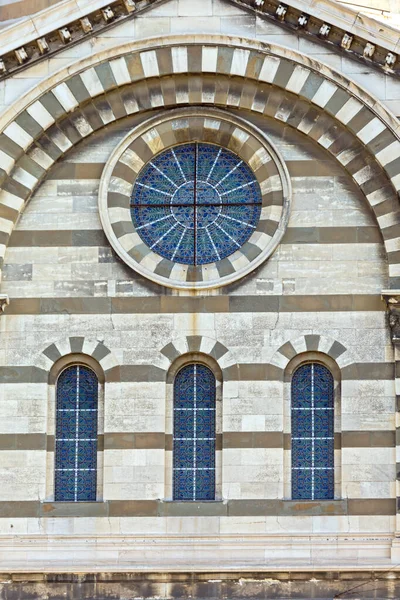 Marseille Cathedral Facade — Stock Photo, Image