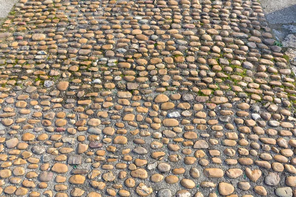 Pebble Stones Road — Stock Photo, Image