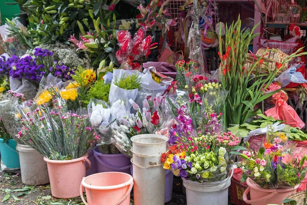 Winkel van de bloemist — Stockfoto