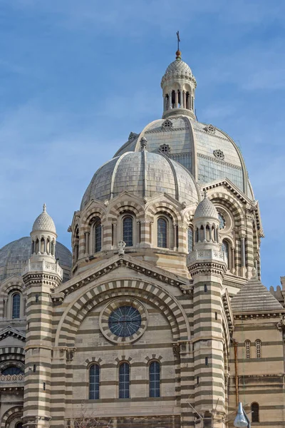 Marsilya Katedrali Fransa — Stok fotoğraf