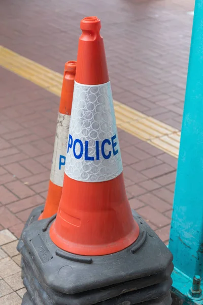 Polizeikegel — Stockfoto