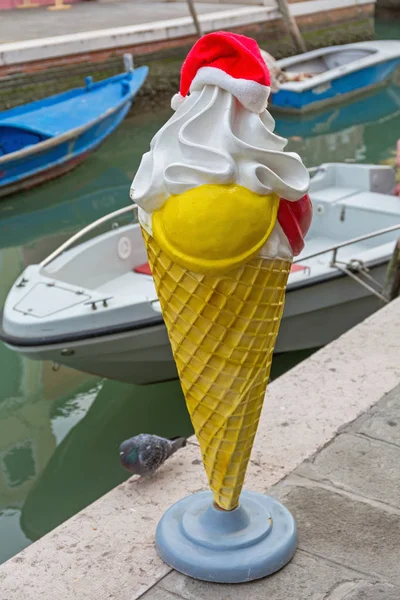 Chapéu de cone de Icecream — Fotografia de Stock