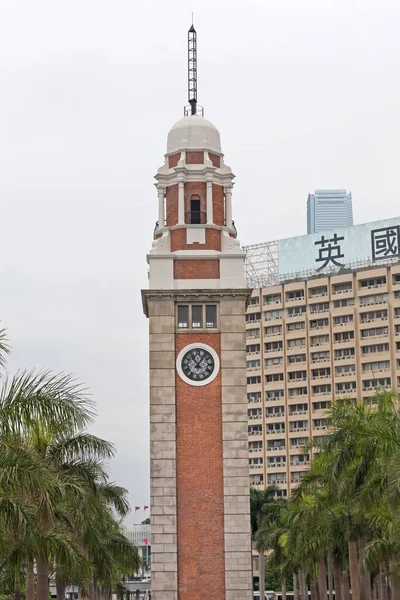 2017年4月23日香港九龍 旧九龍広東鉄道時計塔 — ストック写真