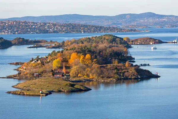 Bleikoya Island Naturreservat Oslo Fjord Norge — Stockfoto