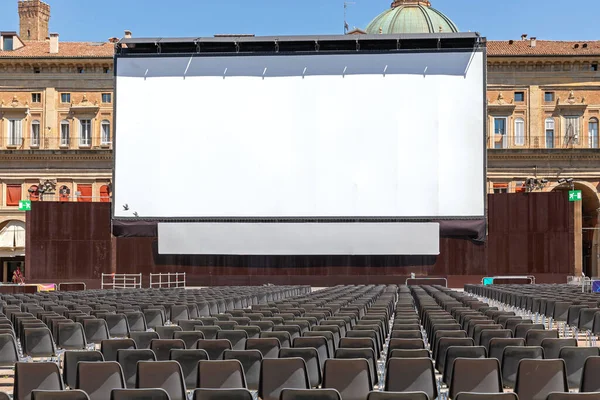 Big Projector Screen at Bologna City Square