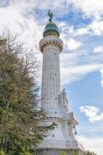 Victoria Leuchtturm Auf Dem Gretta Hügel Triest Italien — Stockfoto