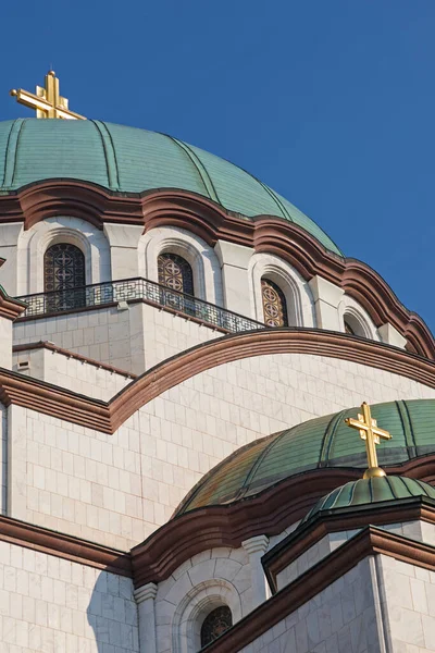 Kościół Sawy Belgradzie Serbia — Zdjęcie stockowe
