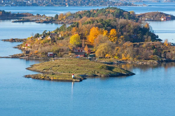 Reserva Natural Isla Bleikoya Oslo Fjord Noruega —  Fotos de Stock