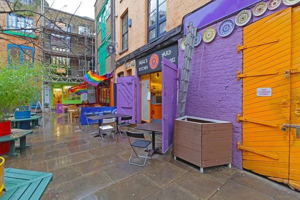 London Storbritannien Januari 2013 Tom Neals Yard Passage Alley Covent — Stockfoto