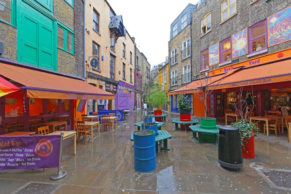 London United Kingdom January 2013 Empty Neals Yard Secret Alley — Stock Photo, Image