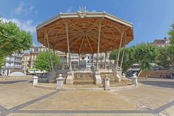 Cannes França Julho 2013 Classic Pavilion Gazebo Landmark Park Cannes — Fotografia de Stock