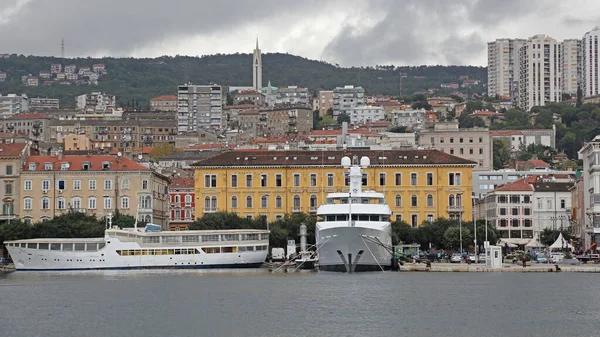 Rijeka Croacia Octubre 2014 Día Del Otoño Rijeka Croacia —  Fotos de Stock