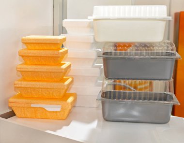 Ekstra Polysturene Yiyecek Paketleri Çeşitliliği