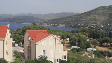 Dubrovnik Hırvatistan 'daki Franjo Tudjman Köprüsü