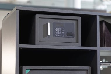 Sayısal Sayısal Pad Güvenliği Kasası Dolapta