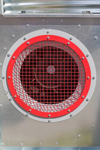 Air Flow Ventilation Fan Outlet Mesh — Stock Photo, Image