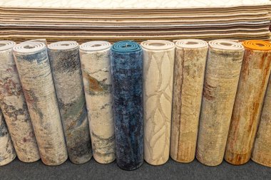 Renkli halılar ve halılar Rolls Royce Seçimi