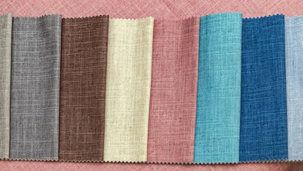 Textile Material Sampler Für Die Bekleidungsindustrie — Stockfoto