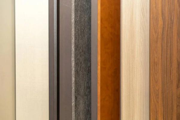 多くの異なる木製板材の選択 — ストック写真