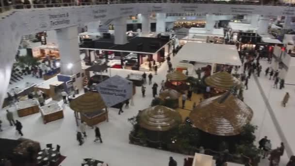 Londres Reino Unido Novembro 2011 Ideal Home Show Exhibition Hall — Vídeo de Stock