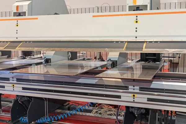 Double Bending Folding Machine Equipment Factory — Stock Photo, Image