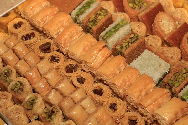 Baklawa mix sortimentu — Stock fotografie