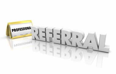 Sevk yeni müşteri iş kartları 3d Render illüstrasyon