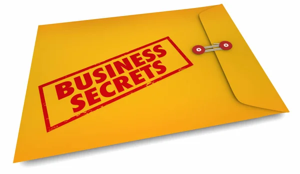 Business Secrets Running Your Company Management Illustration — Stock Photo, Image