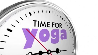 Zaman Yoga egzersiz meditasyon saat sözler için