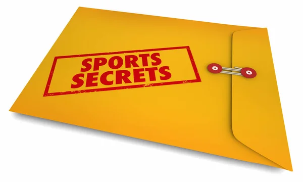 Secretos Deportivos Atletismo Trabajo Equipo Enveloope —  Fotos de Stock
