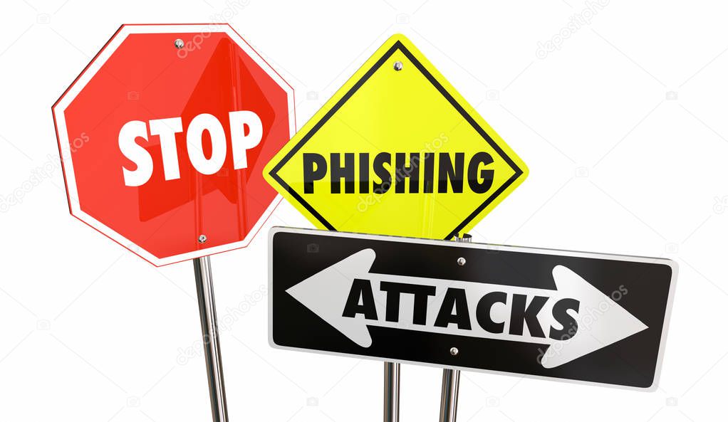 Stop Phishing Attacks Email Spam Warning Signs 