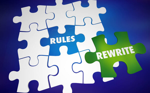 Rewrite Rules Change Laws Puzzle Words 