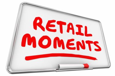 Kuru alışveriş perakende anlar kurulu silmek kelimeler 3d çizim