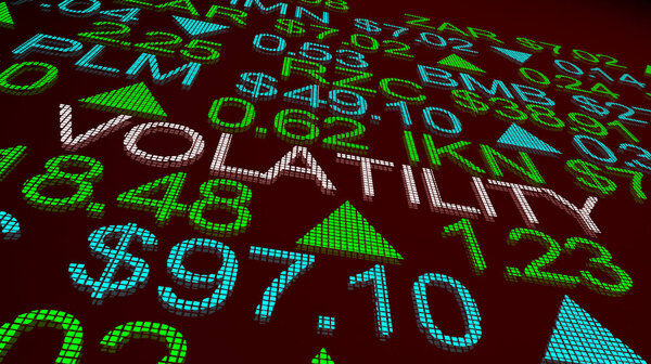 Дикое движение волатильности Цены на акции падают
