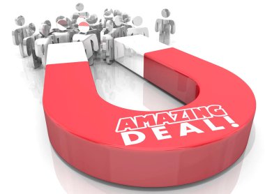 İnanılmaz Deal satış özel teklif tasarruf Magnet özel çekmek
