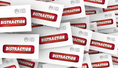 Distraction Annoying Doğrudan Posta Önemsiz Zarflar 3d Animasyon