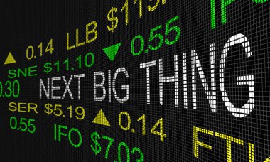 Sonraki Büyük Şey Borsa Biletçisi Ipo 3D Görüntü