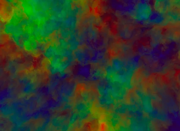 Explosion de poussière de craie colorée — Photo