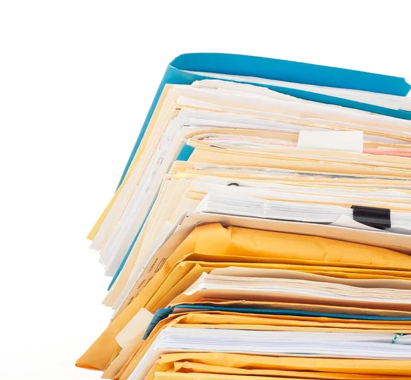 Looming Stack of File Folders — Stock Photo, Image