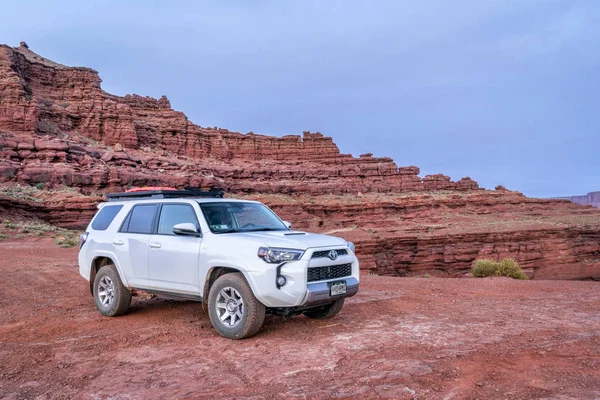 Moab Usa May 2018 Toyota 4Runner Suv 2016 Trail Edition — стоковое фото